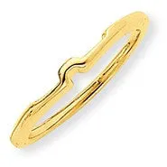 14k Yellow Gold Polished Wedding Band Ring