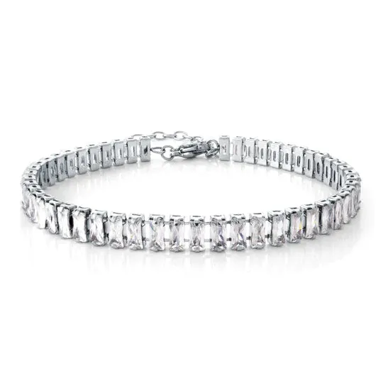 6mm Tennis Bracelet |  Italgem Steel