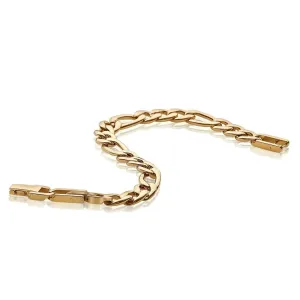 9.5mm Figaro Bracelet | Italgem Steel