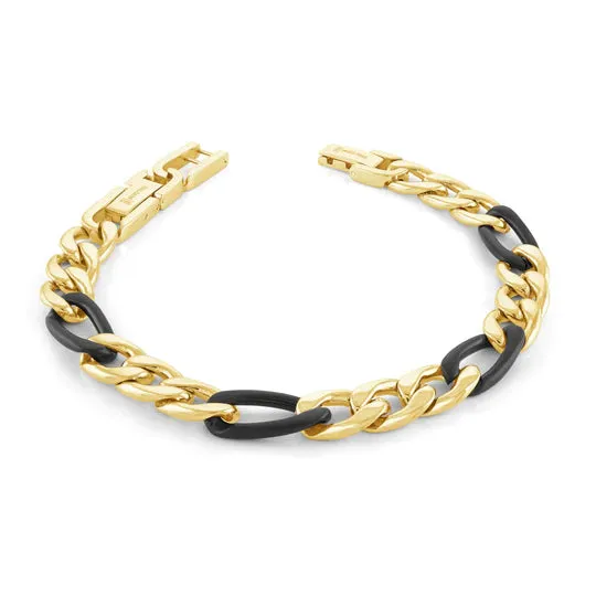 9.5mm Figaro Bracelet | Italgem Steel
