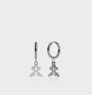 A Iconic Silver Earrings