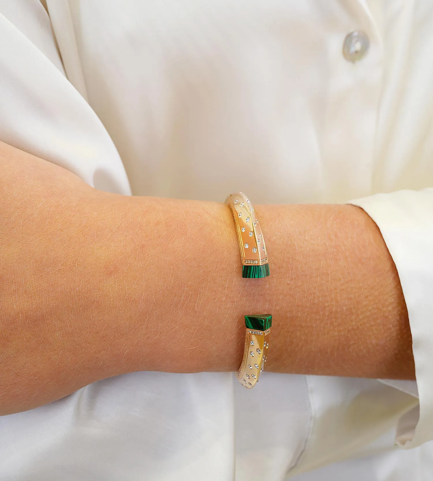 Balance slim malachite