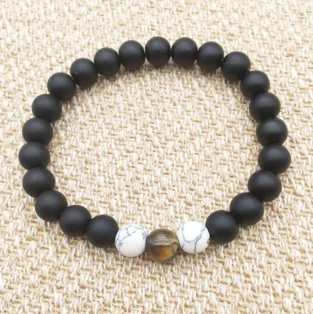Black lava healing bracelet