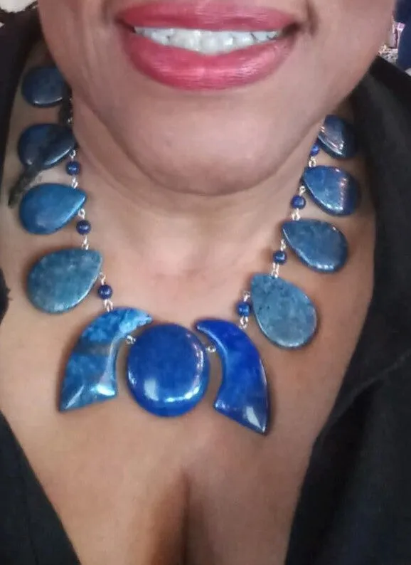 Blue Lapis Necklace