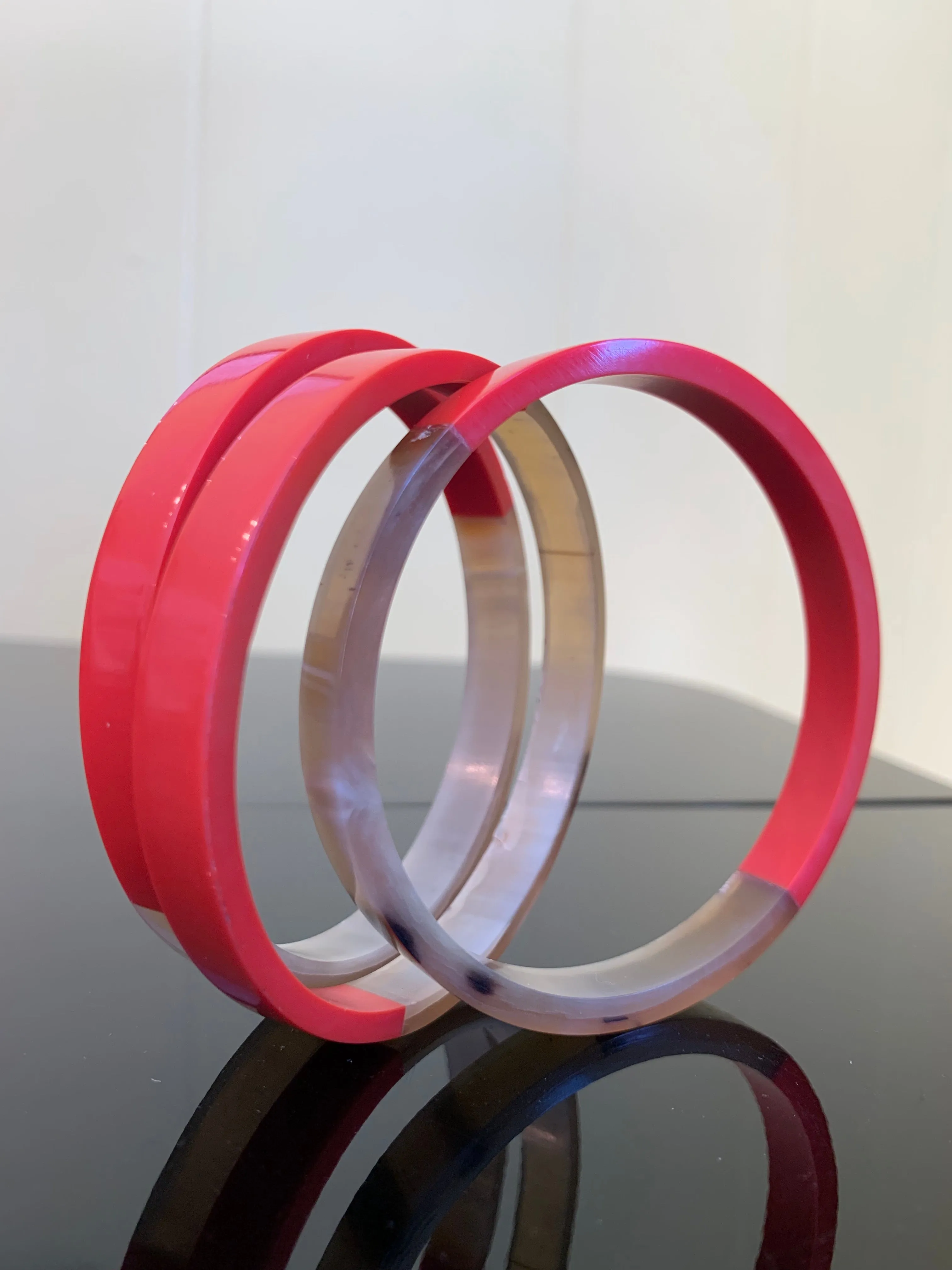 Bomba Bangle in Coral