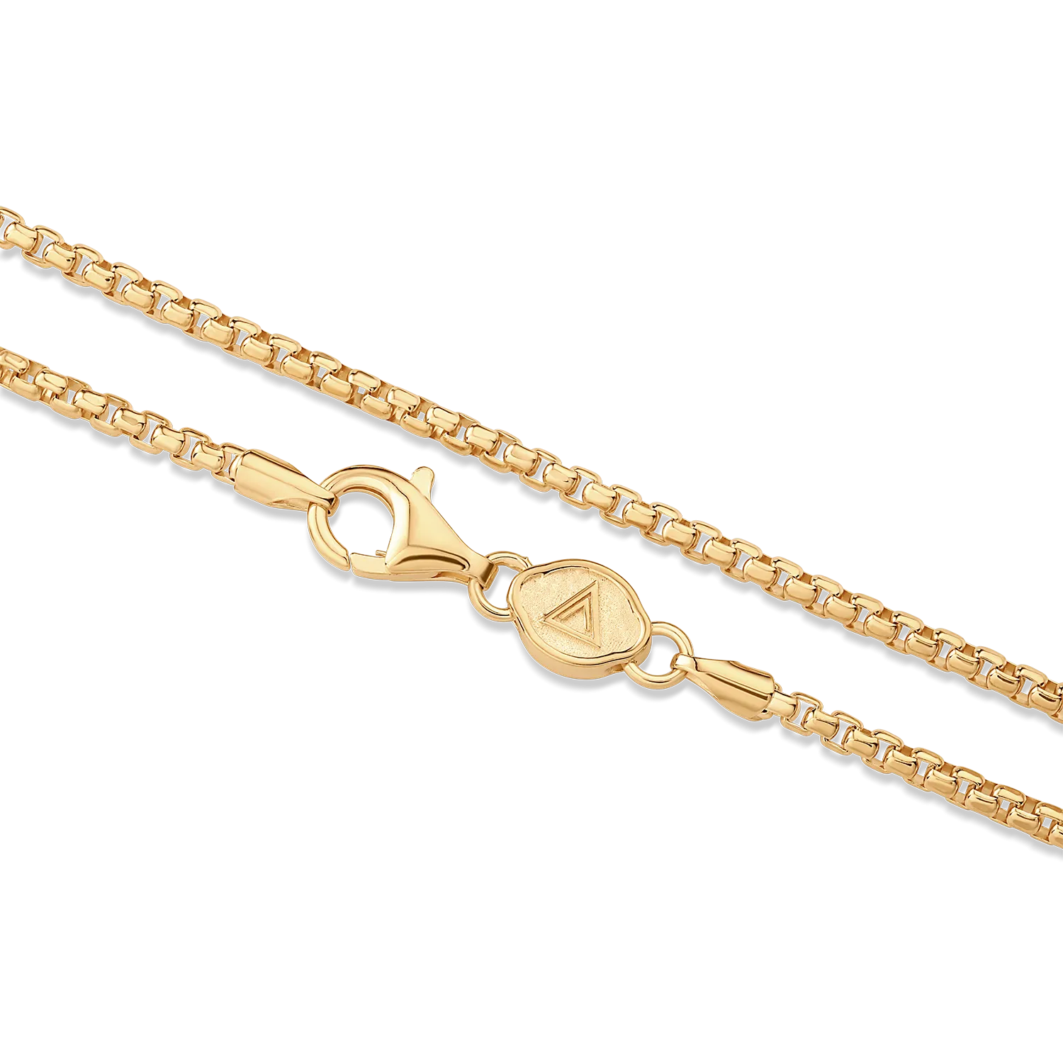 Box Chain, Gold Vermeil (2mm)