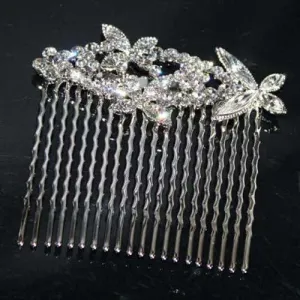 Butterfly Wedding Hair Comb by SNK