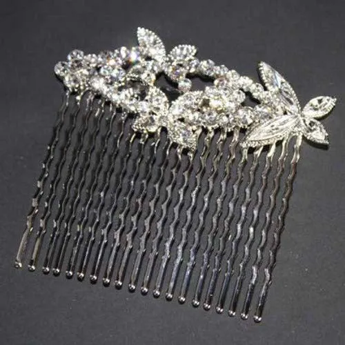 Butterfly Wedding Hair Comb by SNK