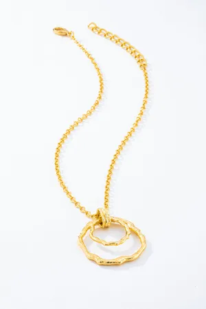 Circle Necklace Large