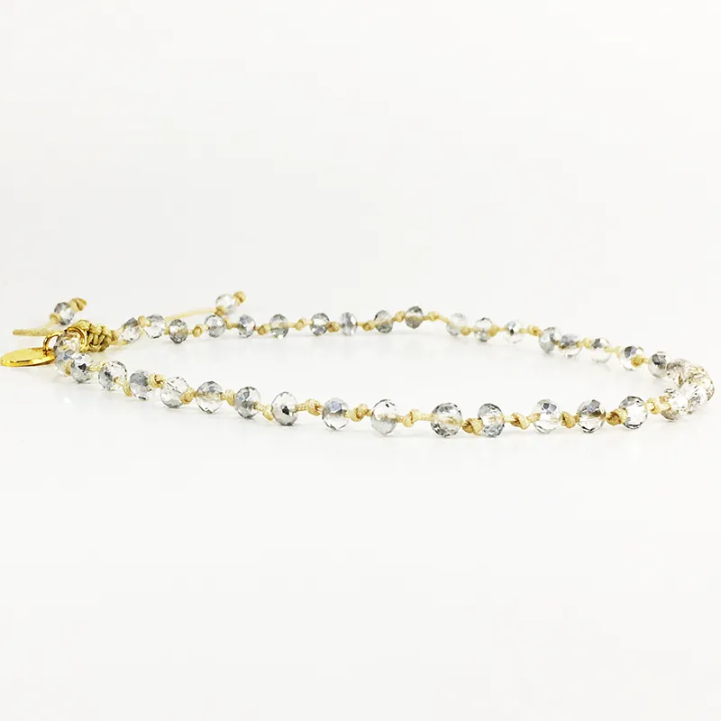 Clear Crystal Anklet