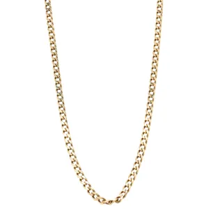 Deja Vu 9ct Yellow Gold Curb Chain
