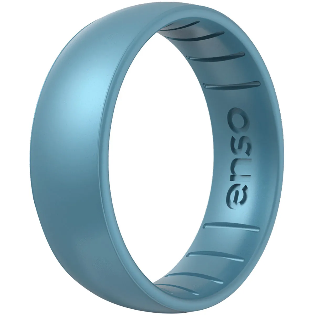 Enso Rings Classic Birthstone Series Silicone Ring - Blue Topaz