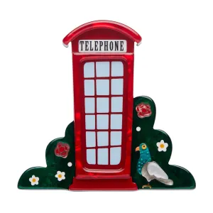 Erstwilder London Calling Brooch