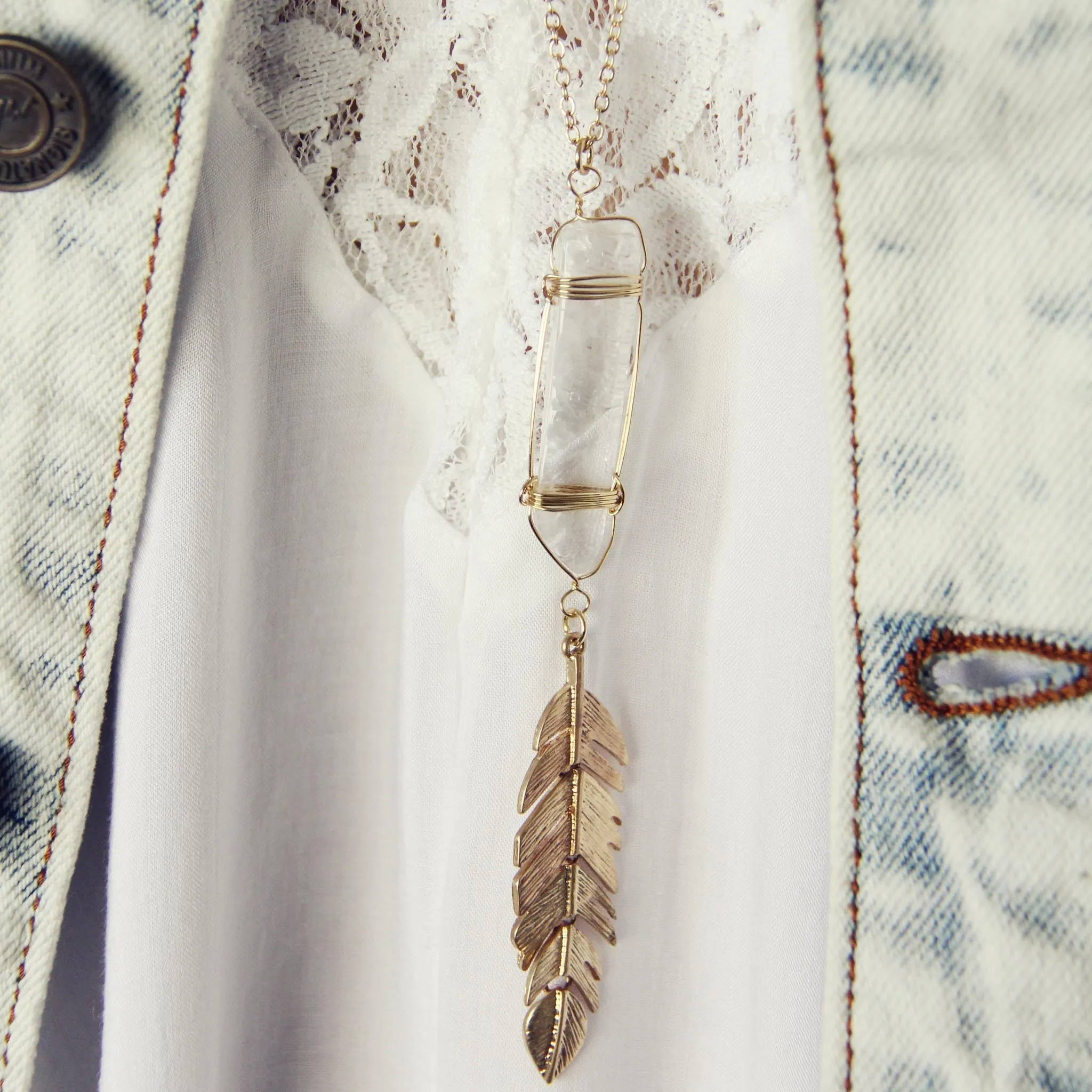 Gypsy Crystal Necklace
