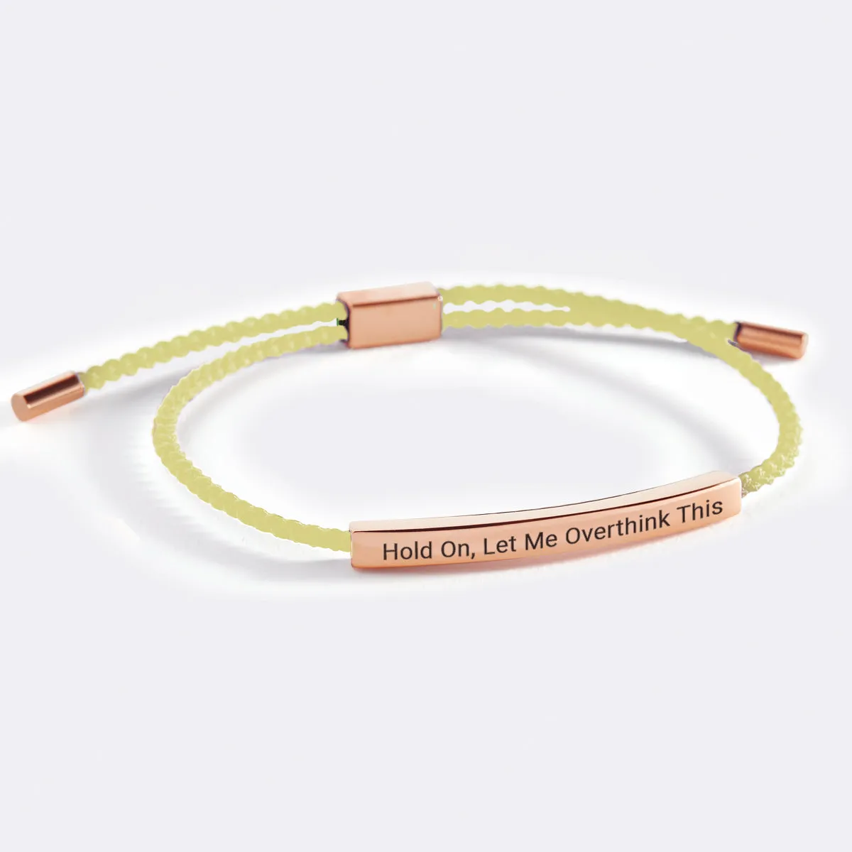 Hold On, Let Me Overthink This Inspire Bracelet
