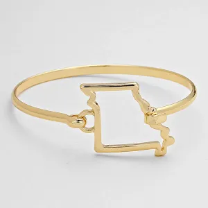 iLLASPARKZ "Missouri" Metal Bangle Bracelet