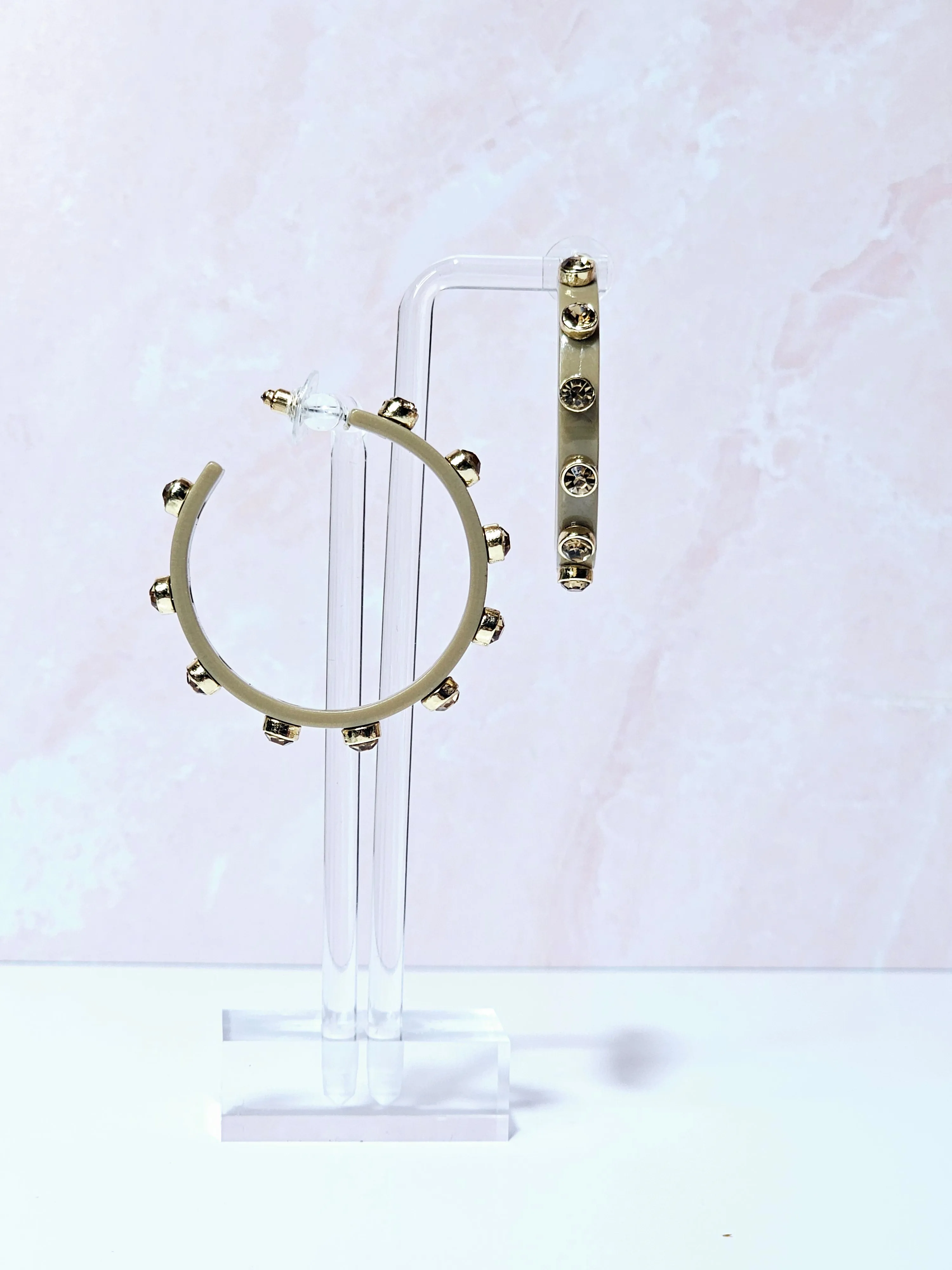 Jasmine Earrings- Mocha