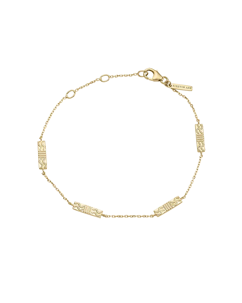 Kirstin Ash Glisten Bracelet - Gold