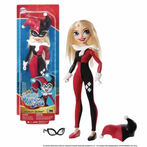 MATTEL SUPER HEO GIRLS DC HARLEY QUEEN DOLL