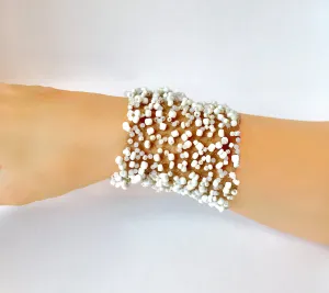 Mesh Cuff: Snow White