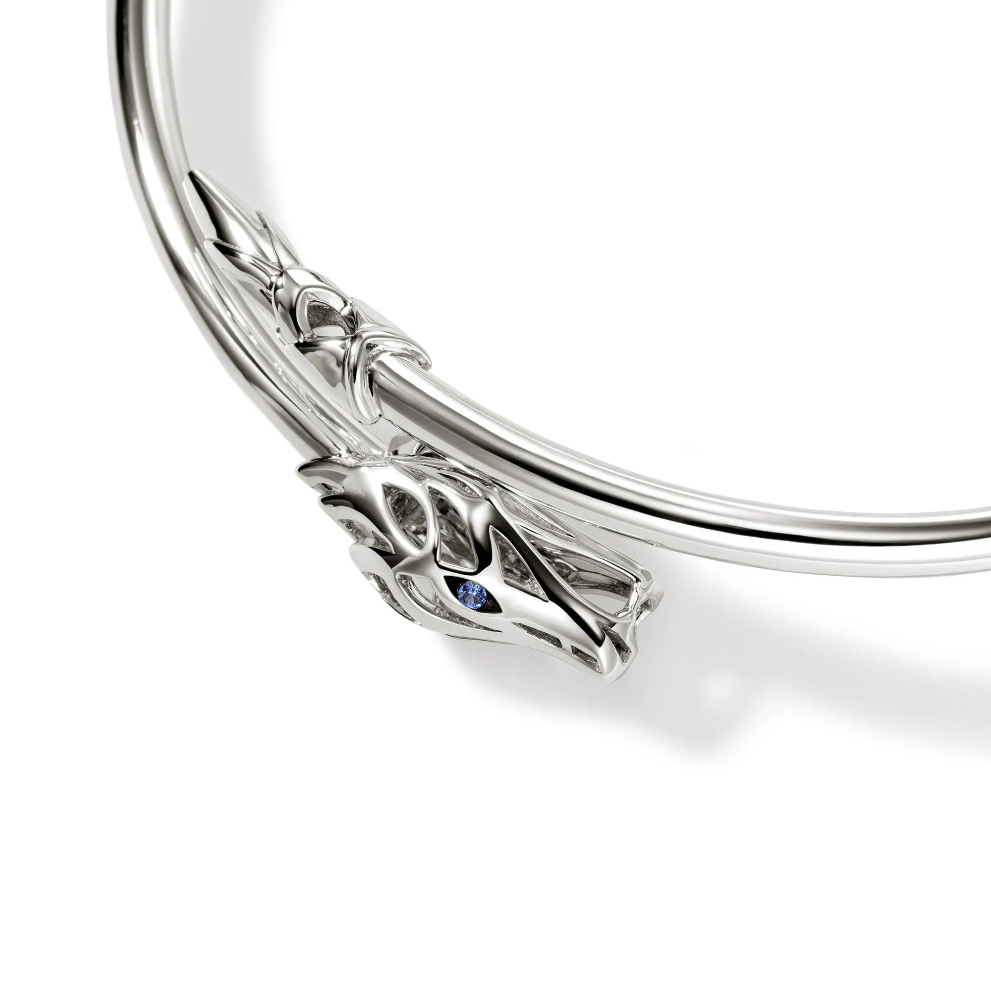 Naga Cuff, Sterling Silver, Slim