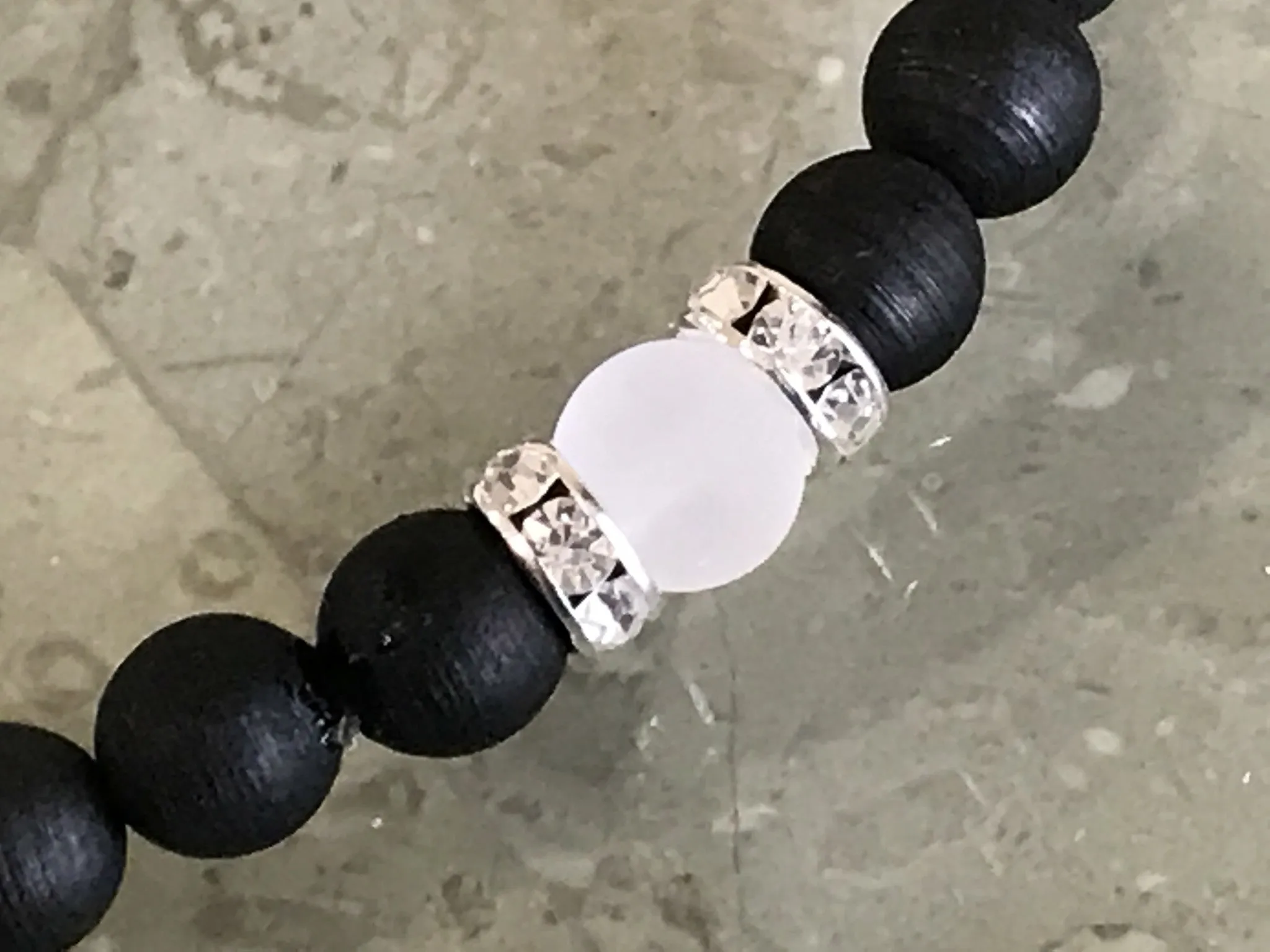 Natural Aquilaria Black Agarwood bracelet