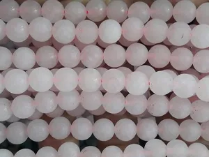Off White Semi Precious Quartz Stones