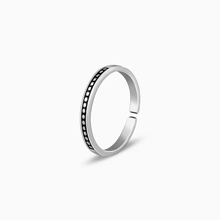 Oxidised Silver Shakuntala Set