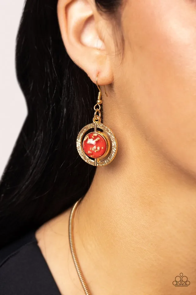 Paparazzi Necklace ~ Sophisticated Showcase - Red
