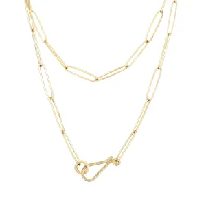 Paperclip Chain - 14k