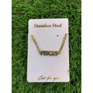 Pisces Zodiac Anklet