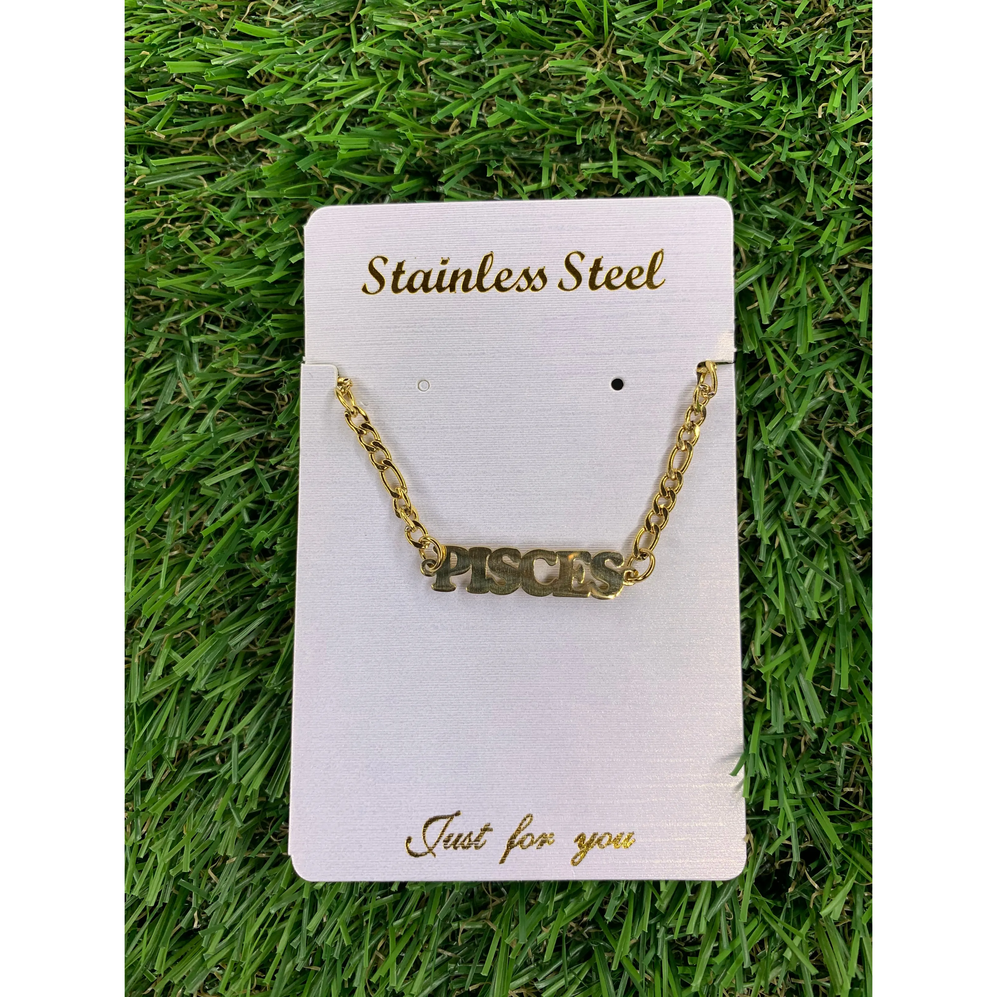 Pisces Zodiac Anklet