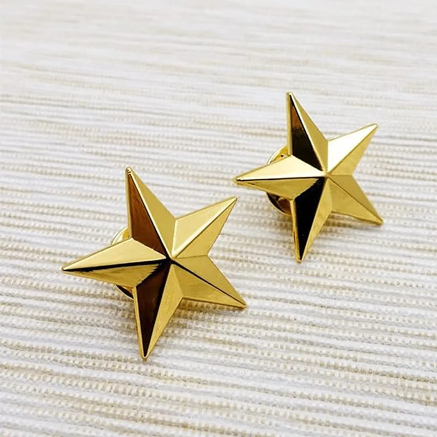 Shining Star Brooch Badge Lapel Pin Combo
