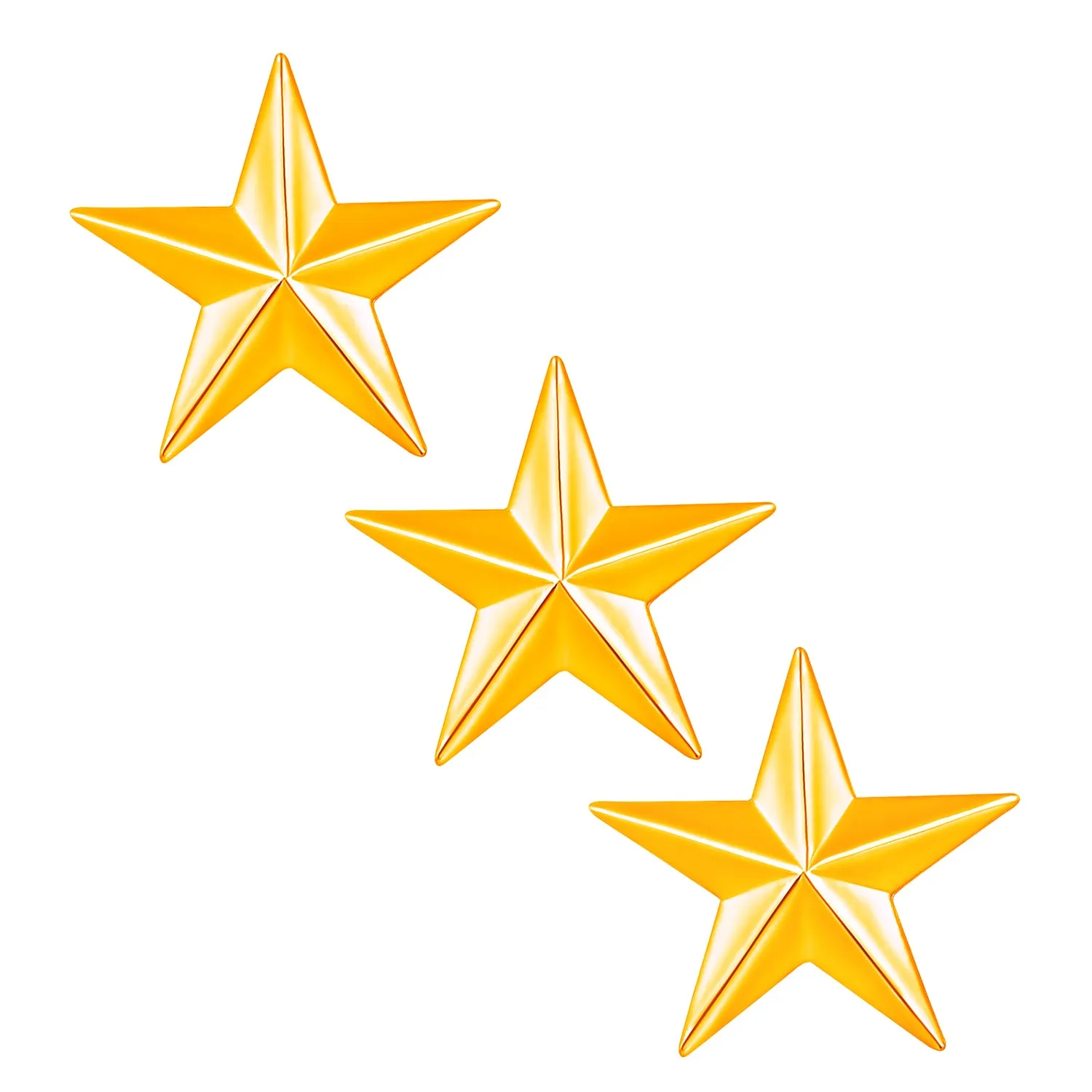 Shining Star Brooch Badge Lapel Pin Combo