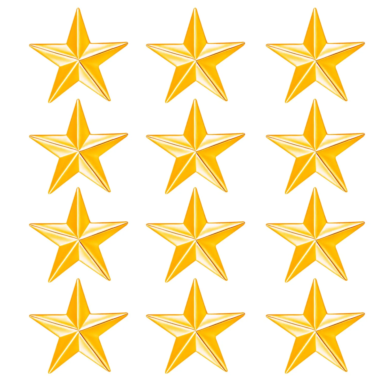 Shining Star Brooch Badge Lapel Pin Combo