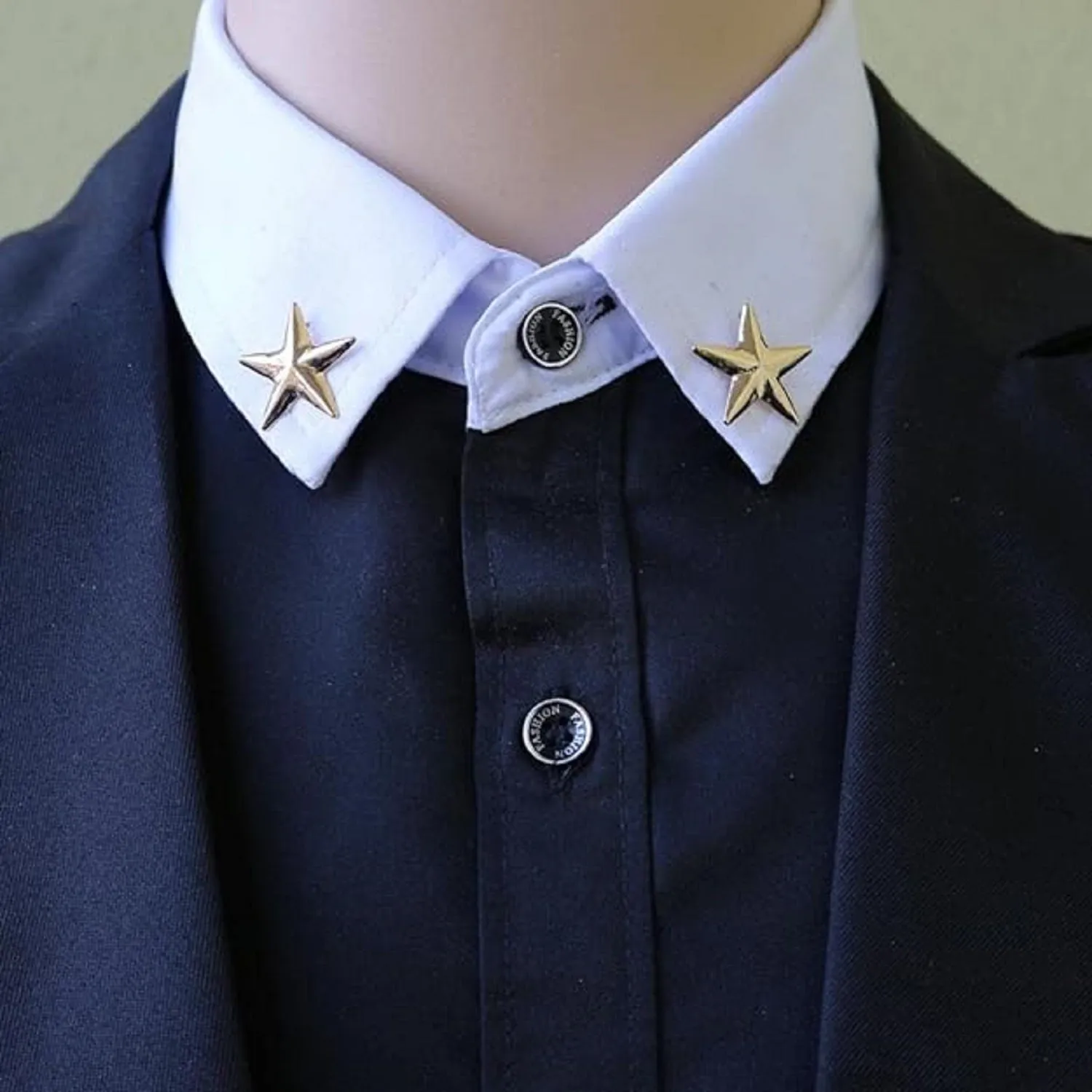 Shining Star Brooch Badge Lapel Pin Combo