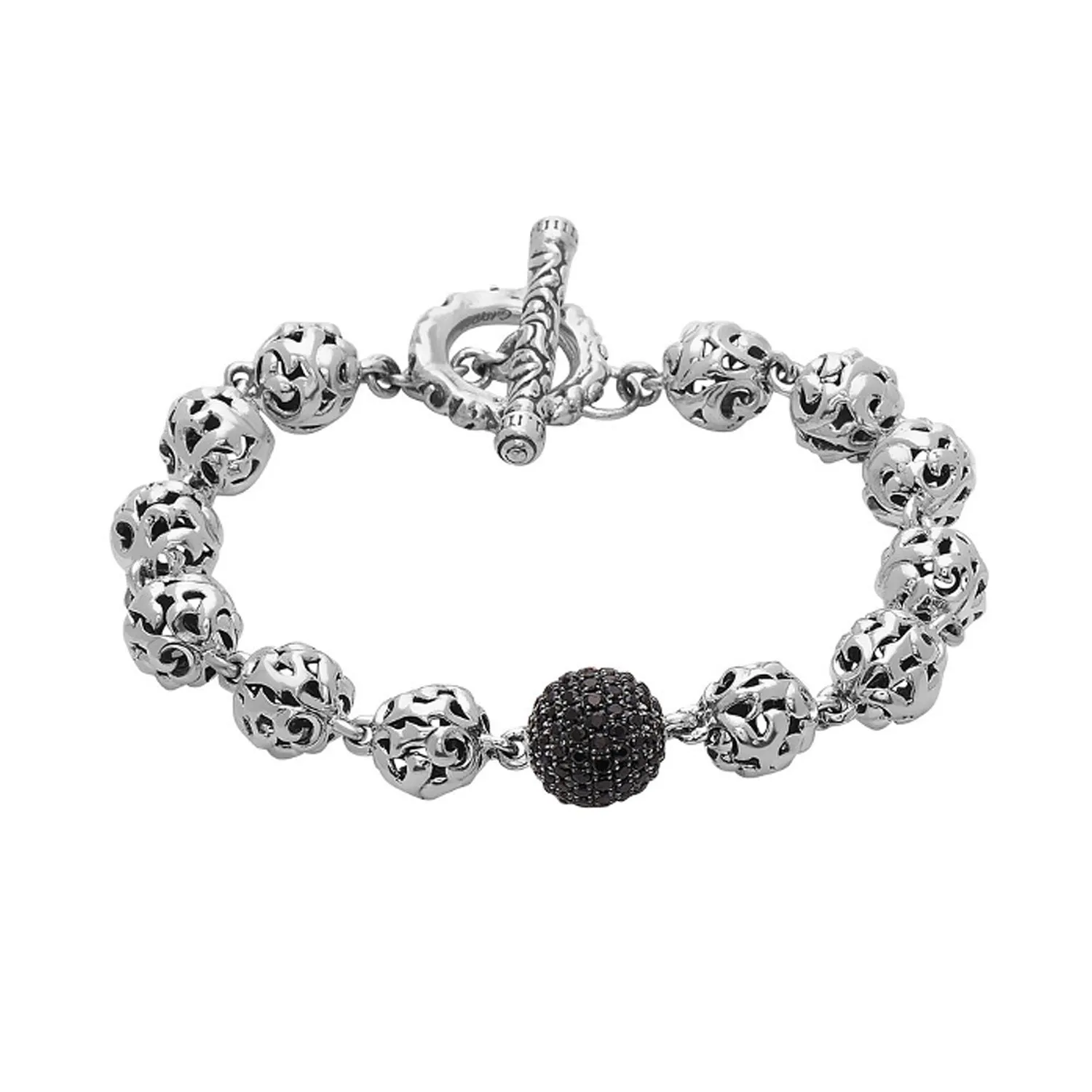 Silver Ivy Bead Petite Bracelet