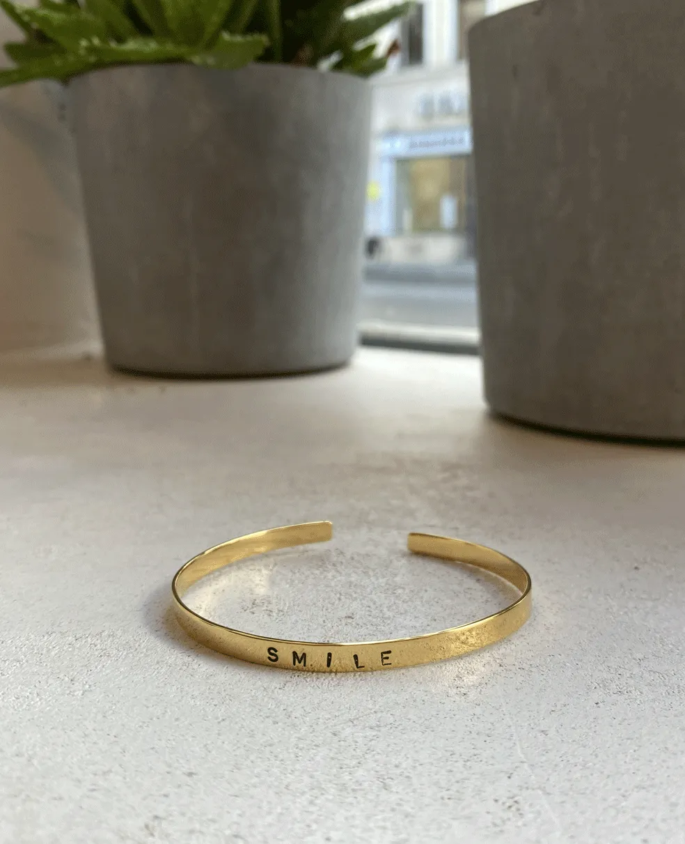 SLIM BRACELET "SMILE"