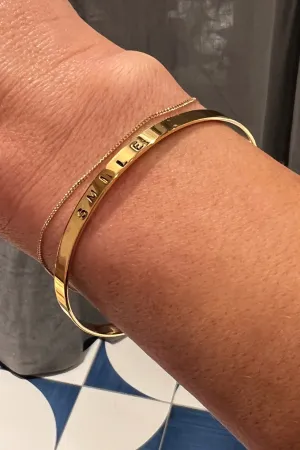 SLIM BRACELET "SMILE"