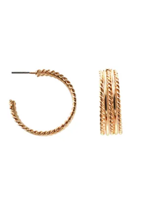 Sophia Wire Hoops