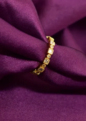 SPARKLING FINGER RING