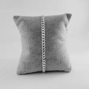 Sterling Silver Curb Bracelet - 4mm