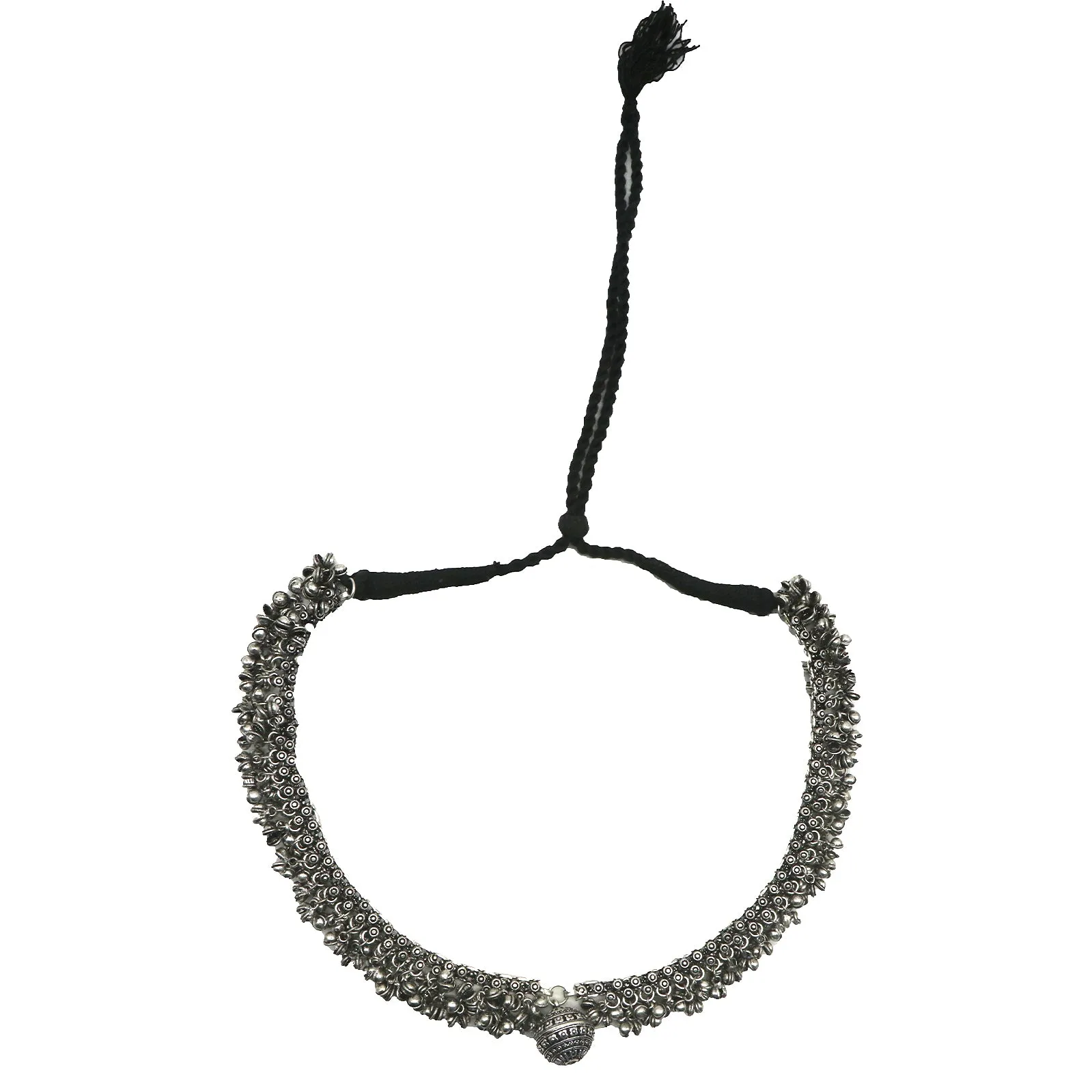 Teejh Krishika Metallic Silver Oxidized Jewelry Gift Set