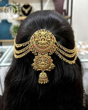 Traditional Choti Jadai Billai With Mattal JH4750