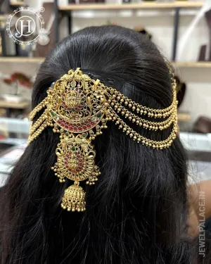 Traditional Choti Jadai Billai With Mattal JH4755