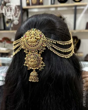 Traditional Choti Jadai Billai With Mattal JH4761