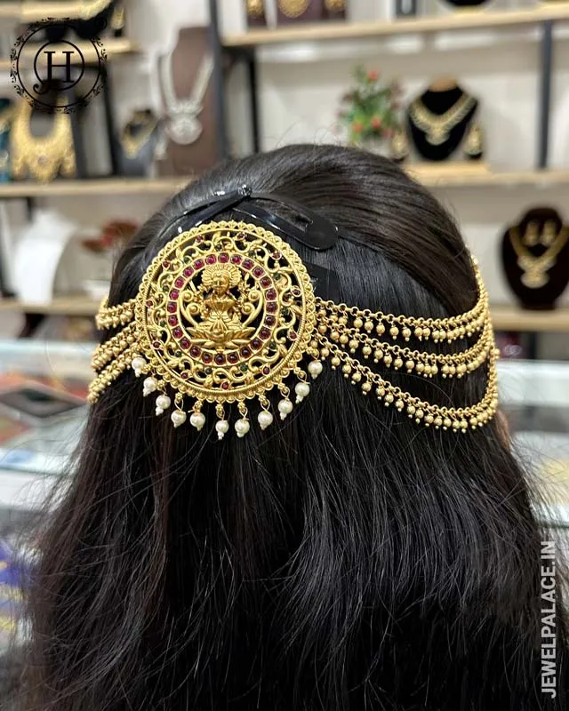Traditional Choti Jadai Billai With Mattal JH4765