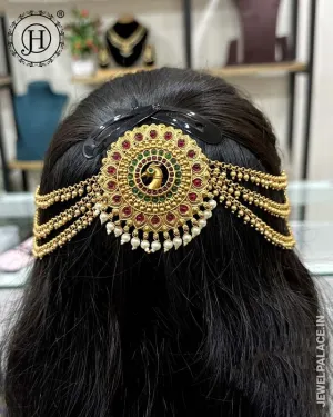 Traditional Choti Jadai Billai With Mattal JH4970