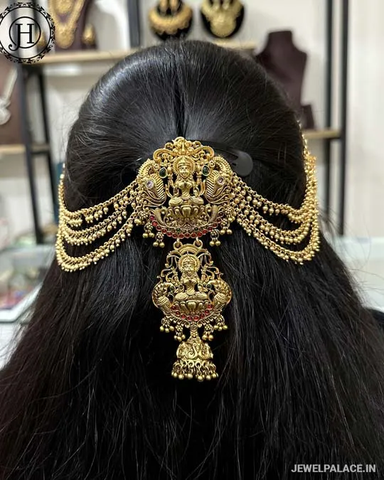 Traditional Choti Jadai Billai With Mattal JH5790