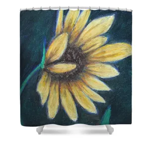 Yellow Petalled ~ Shower Curtain